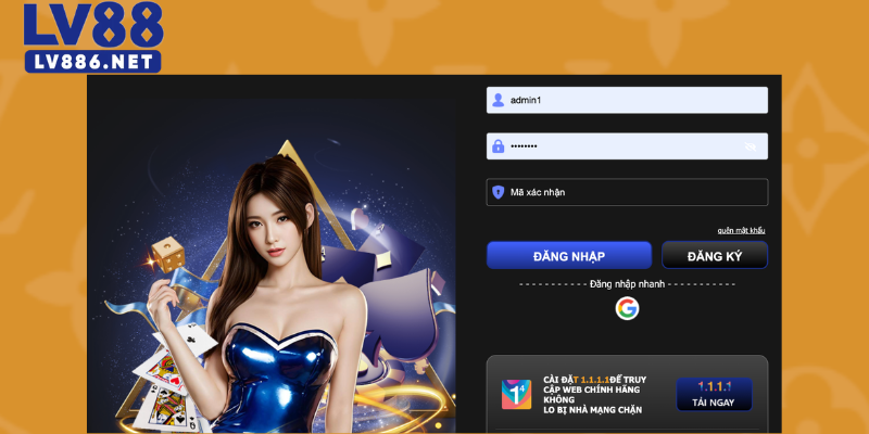 Hướng dẫn đăng nhập LV88 chi tiết