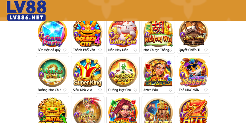 Kho game nổ hũ phong phú